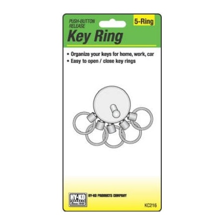 Hy-Ko Prod Key Release Key Ring KC216